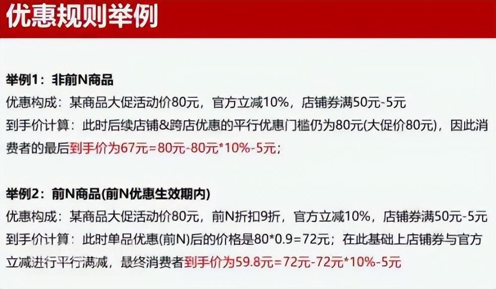 2023淘寶滿減活動時間表（跨店滿減和官方立減有什么區別）