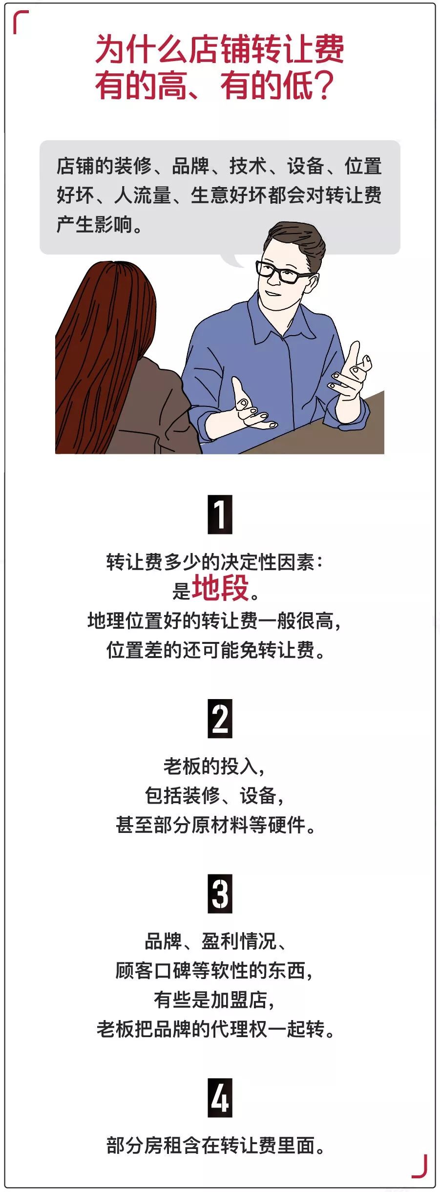店鋪轉讓費是什么意思？接手別人的轉讓店鋪需要注意什么？