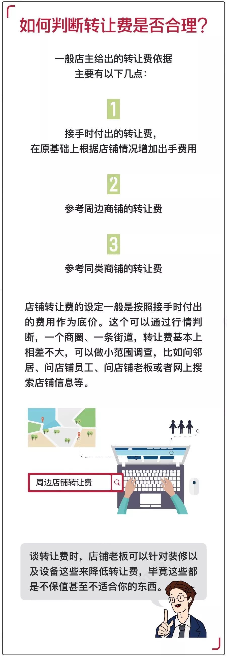 店鋪轉讓費是什么意思？接手別人的轉讓店鋪需要注意什么？