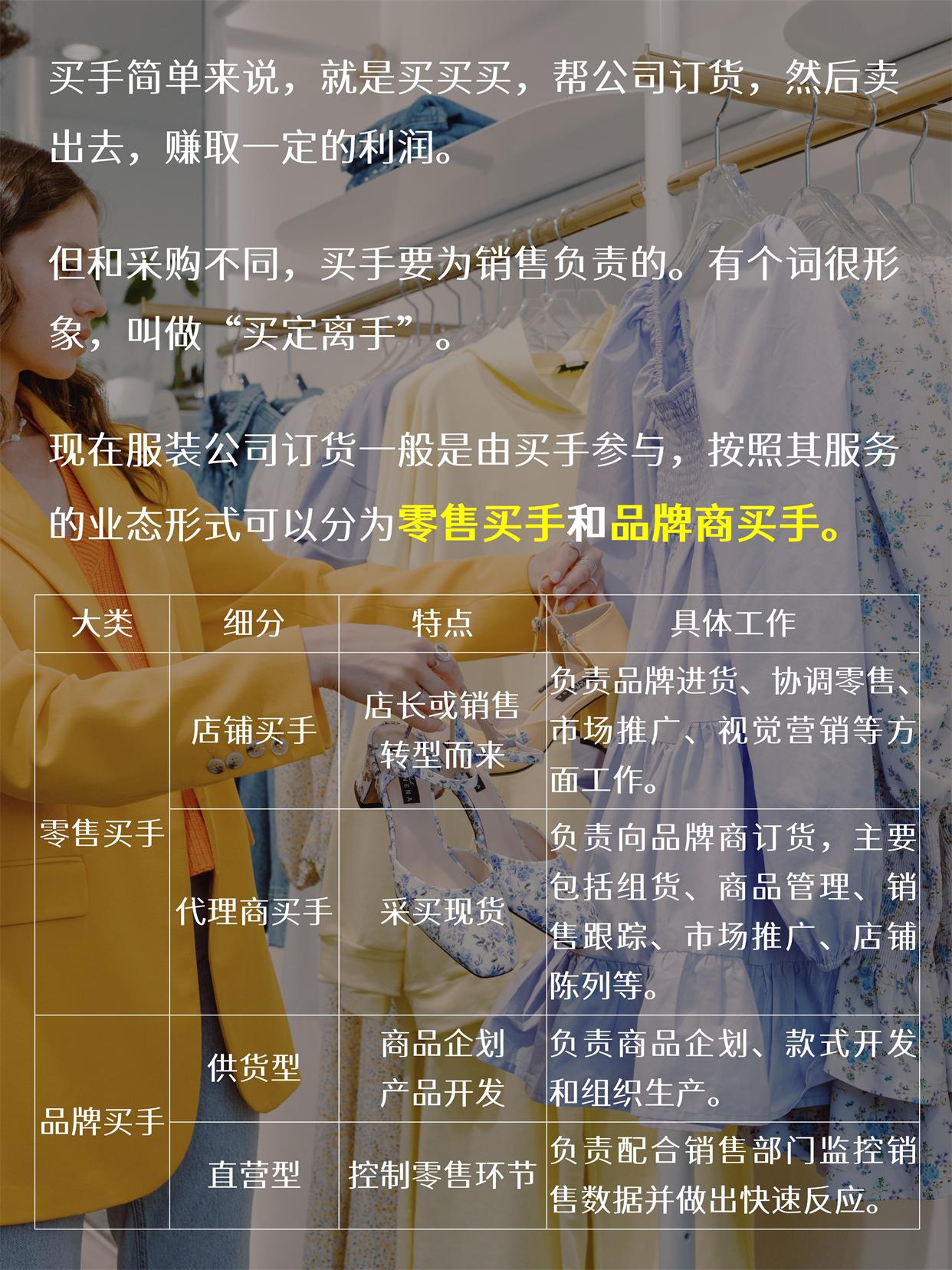 什么是買手工作？分享買手工作內容及職責介紹