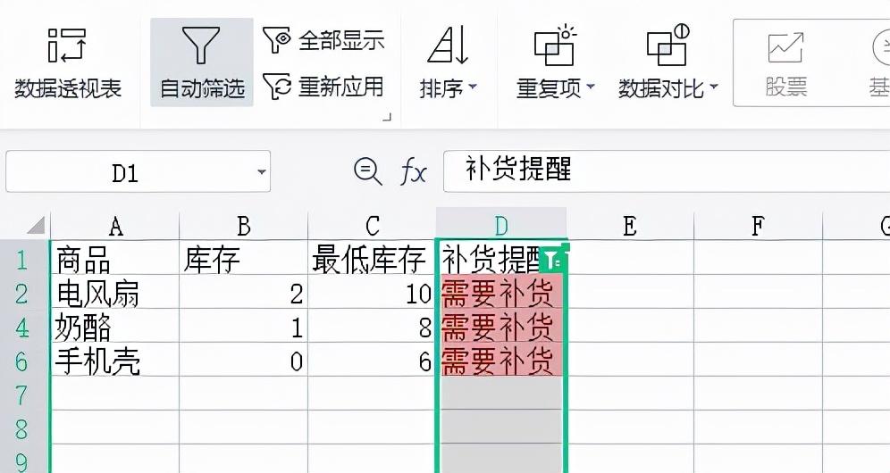 售罄和庫存不足的區別？商品售罄怎么提醒補貨